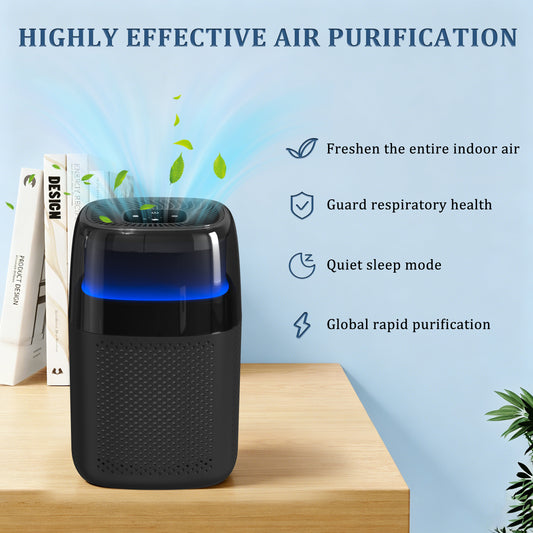 True H14 HEPA Air Purifier for Home Allergies Pets Smoke Dust, ZQA-5000A