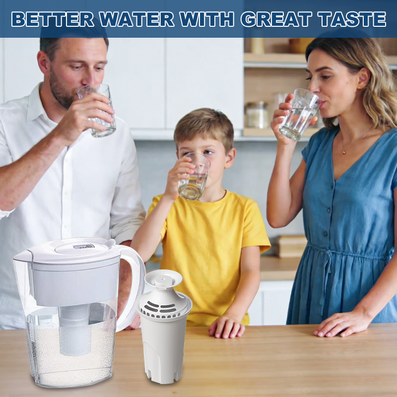 OB03 Water Filter Replacement Replacement Compatible with Brita Water Pitchers and Dispensers,BPA-Free & NSF Certified
