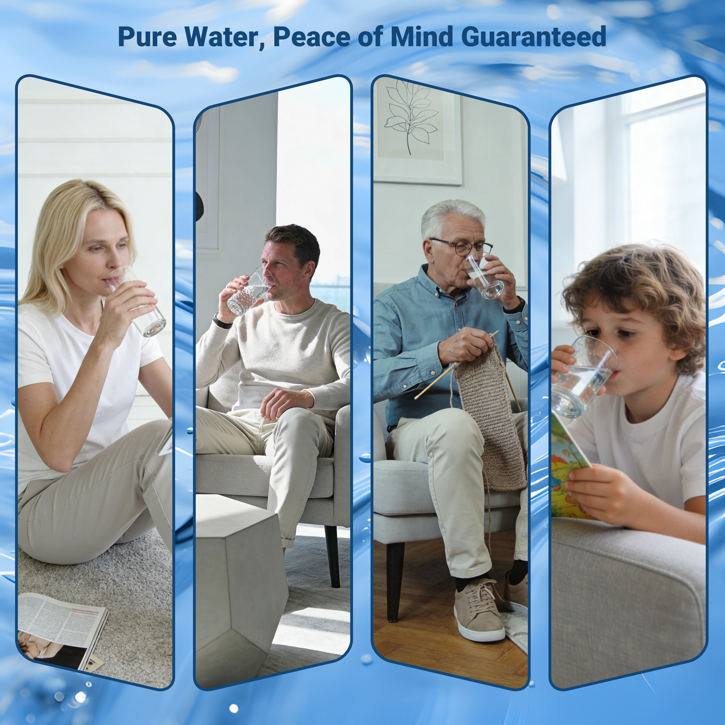 DA29-00003G Refrigerator Water Filter, Replacement for Samsung DA29-00003G, DA29-00003B, DA29-00003A, Aqua-Pure Plus, HAFCU1, RFG237AARS, RS22HDHPNSR, RSG257AARS, WSS-1