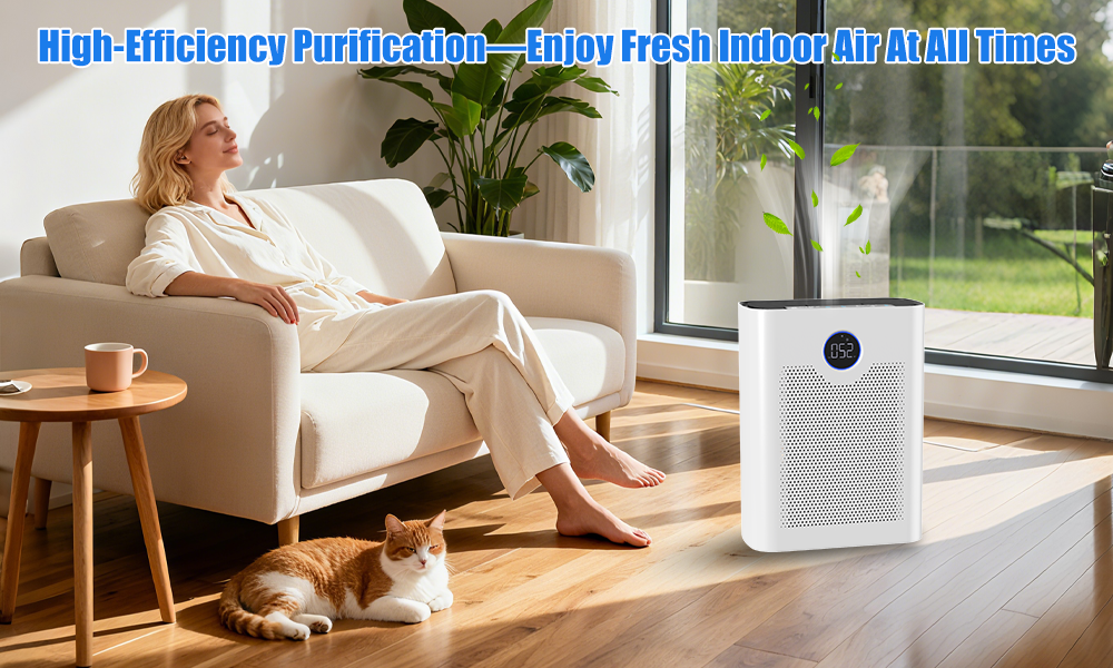 ZhiQi Air Purifier: Creating a High-Quality Indoor Air Environment for Your Home