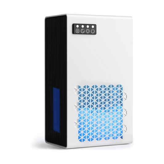 ZhiQi Dehumidifiers for Home, 1000 sq.ft 99oz with with Drain Hose 7 Colors Light for Bedroom Bathroom
