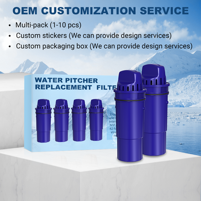 Pitcher Water Filter Compatible with PUR Water Filter Pitcher and Dispensers, CRF950Z, CRF-950Z, PPF900Z, PPF951K, PPT700W