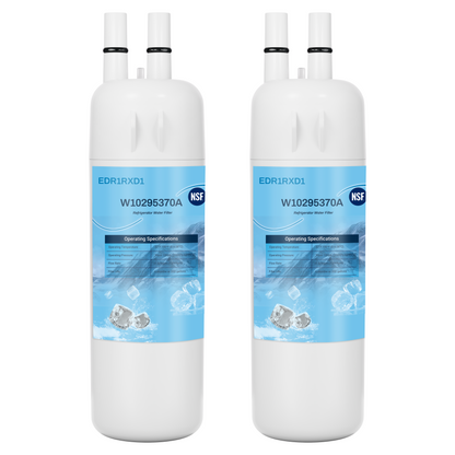 W10295370A Water Filter Replacement for Whirlpool, Everydrop Filter 1, W10295370a, WHR1RXD1, KAD1RXD1, Kenmore 46-9081, 46-9930, WD-F38
