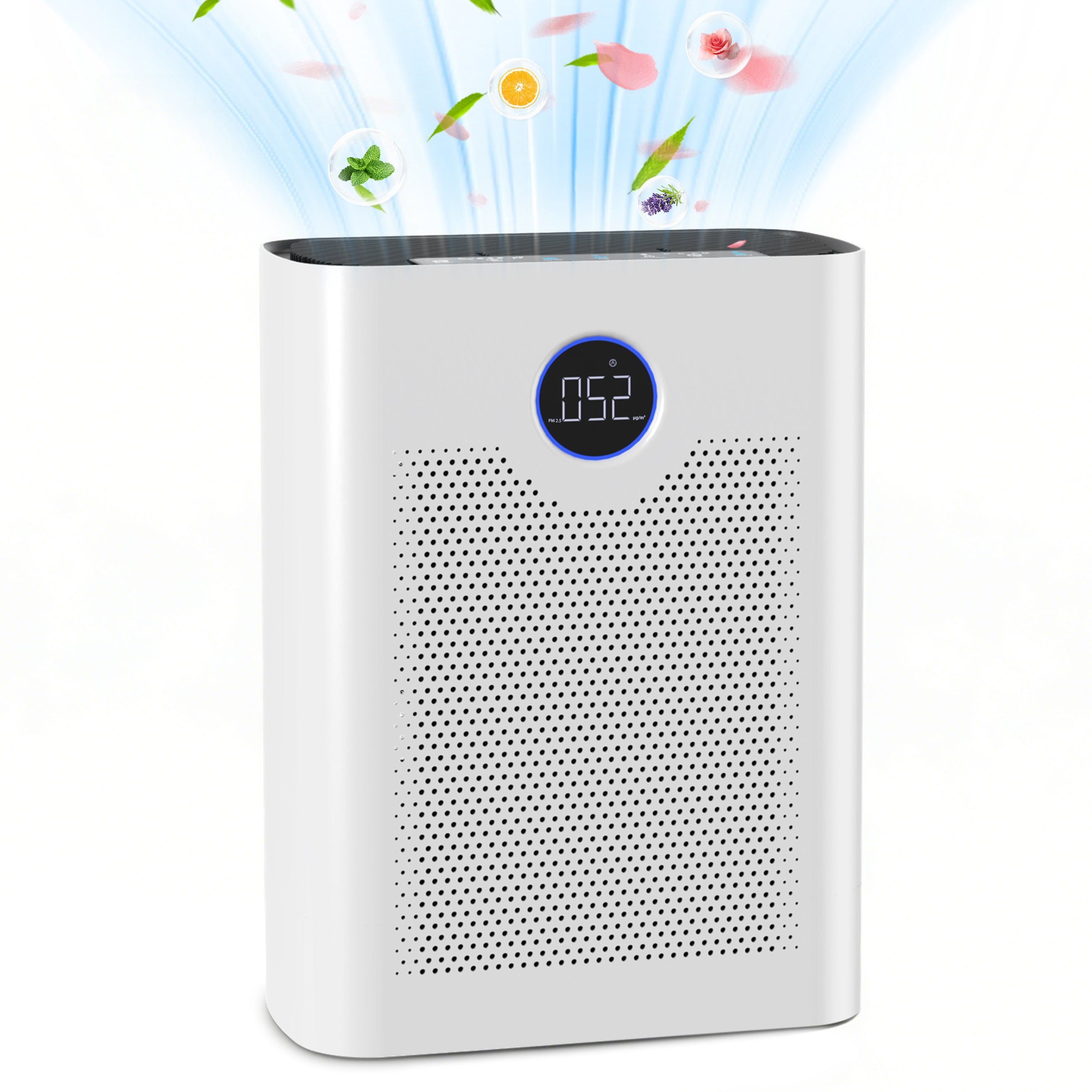 Air Purifiers for Home, Air Purifiers for Bedroom 360° Air Intake