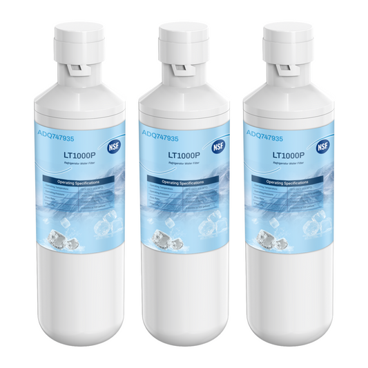ADQ747935 LT1000PC Replacement for LG LT1000P/PC/PCS ThinQ Refrigerator Water Filter, LFXS26973S, LMXS28626S, LMWS27626S, LFXS28596S, ADQ74793501 and LT120F