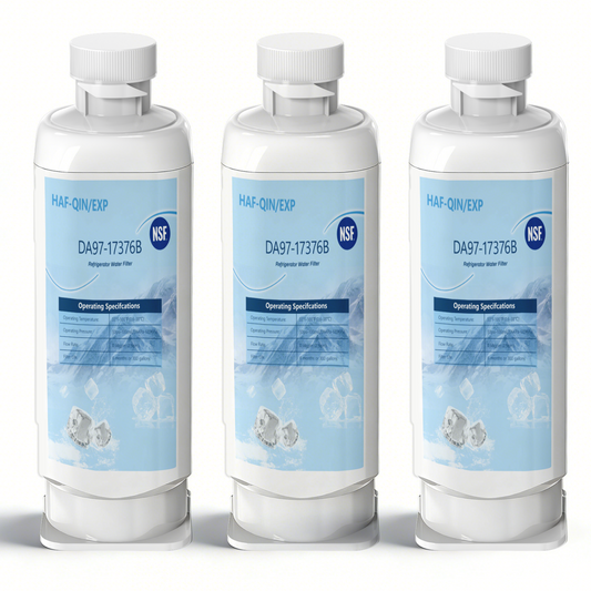 DA97-17376B Water Filter Replacement for Samsung HAF-QIN/EXP, DA97-08006C, RF28R7201SR, RF28R7351SG, WD-F45, Refrigerator Water Filter