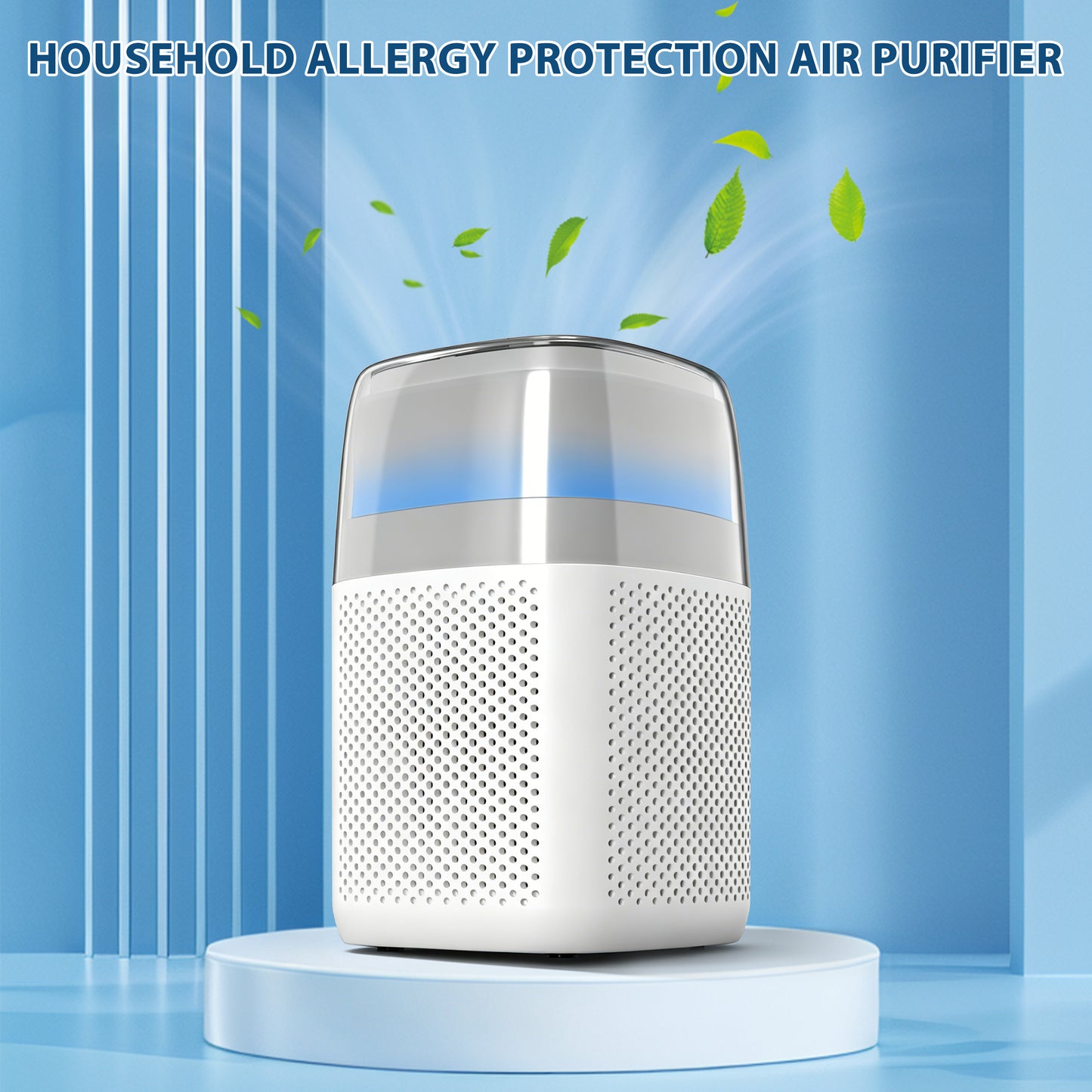 Air Purifier for Allergies and Pets,H14 HEPA Filter, for Home,  Bedroom and Living Room, ZQA-5000A