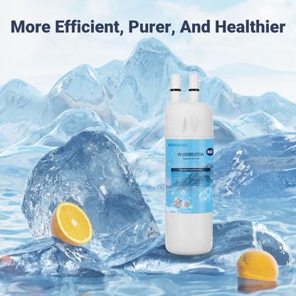 W10295370A Water Filter Replacement for Whirlpool, Everydrop Filter 1, W10295370a, WHR1RXD1, KAD1RXD1, Kenmore 46-9081, 46-9930, WD-F38