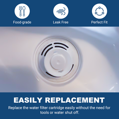 OB03 Water Filter Replacement Replacement Compatible with Brita Water Pitchers and Dispensers,BPA-Free & NSF Certified