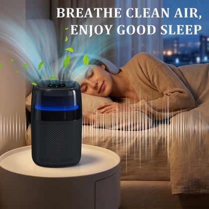 True H14 HEPA Air Purifier for Home Allergies Pets Smoke Dust, ZQA-5000A