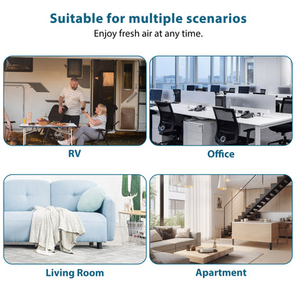 ZhiQi Desktop Small Air Purifier for Home Office, H13 HEPA Cleaner with Aroma Function & Sleep Mode