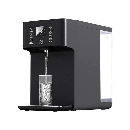 ZhiQi Countertop Reverse Osmosis Water Filter System, 8 Stage RO Water Purifier for Home